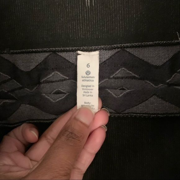 Lululemon Ebb To Street Pant in Heathered Slate Size 6 Leggings Chevon Gray - Picture 8 of 9